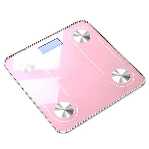 Bluetooth Smart Fat Scale Elektronisk vægt (pink)