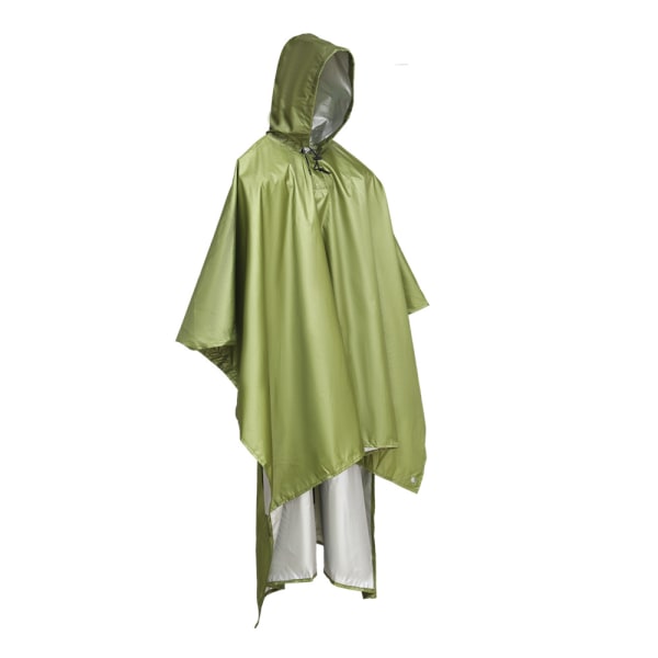 Udendørs kombineret gående vindtæt og regntæt rideregnfrakke er let og nem at opbevare Green