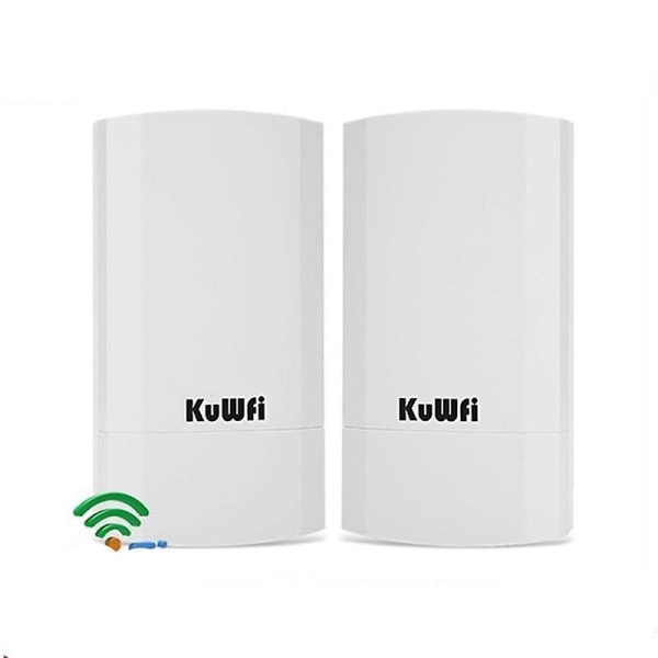 Trådløs / Cpe Router Kit Wireless Bridge Wifi Repeater Support Wds Lang rækkevidde White