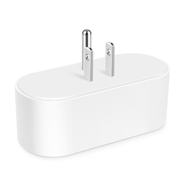wifi smart socket US-standard støtter fjernkontroll, tidsbryter, stemmekontroll, graffiti smart socket (med effektstatistikk)