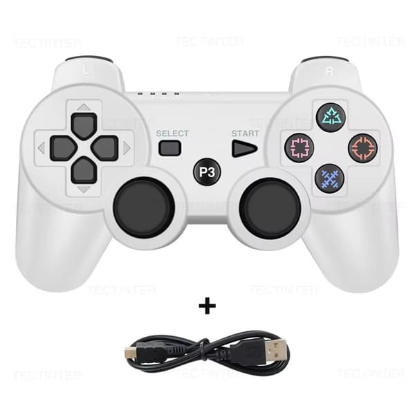 Rød/Blå D3 Trådløs Teleskopisk Mobil Controller, Kompatibel med Android/iOS med Joystick