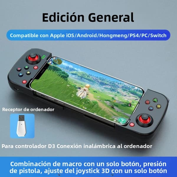 DATA FROG Switch Pro Trådløs RGB Game Controller Kompatibel med Nintendo Switch/Lite/OLED