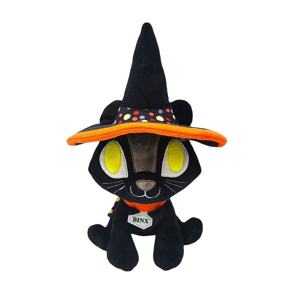 Anime Hocus Pocus Plyschleksaker Tecknad Mjuka gosedjur Black Magic Cat Plyschdockor Julklappar Plyschleksaker för pojkar Flickor