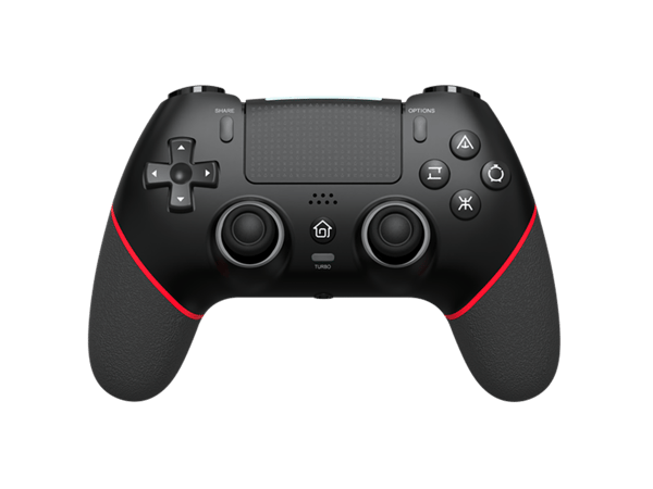 Mintgrønt sæt med 2 trådløse PC-controllere, håndholdt joystick kompatibel med TV, PC, Android med adapter