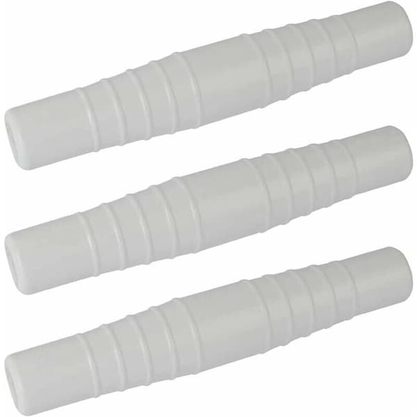 (3 stk.) Poolslangeadapter, forbindelse 32 mm og 38 mm til poolrensere eller filterpumper fra Poweka