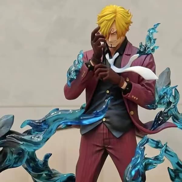 25 cm blød kok anime figur, statisk pose samlerobjekt til børn og voksne, hyldedekoration, festgave