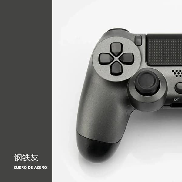 Flame Trådløs Bluetooth Controller med PS4/Slim/Pro, Dobbelt Vibration, Kompatibel med Windows, PC, iOS, Android