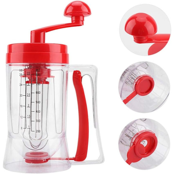Pannkakssmet Dispenser - Smet Dispenser Mixer Maskin Bakverk Verktyg