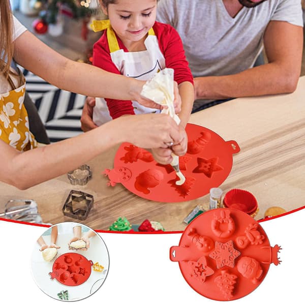 Christmas Cookie Cutter, Holiday Cookie Cutter, Santa Cookie Form
