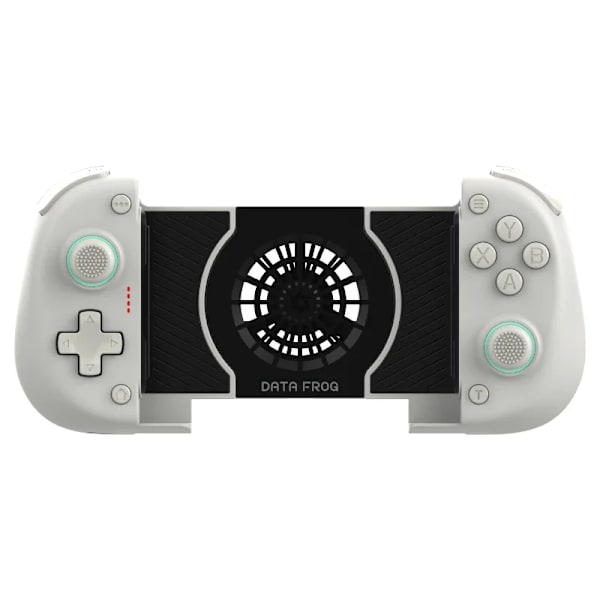 Grå 2.4G Trådløs Spilcontroller, Kompatibel med Linux, Android Telefon, PC og Smart TV, Joystick Gamepad