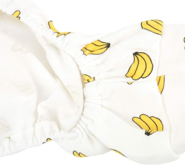 Bomulls Pyjamas för Hund, Sött Tryck, Bananmönster, Medium, 10370