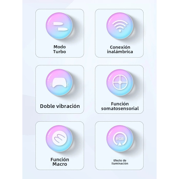 Sort Z01X Trådløs Spilcontroller Kompatibel med Switch, PC, Android og iOS, Gyro, Turbo