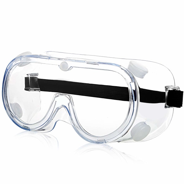 Sikkerhedsbriller - Klar med anti-dug Anti-dug Lens Chemical Lab Sikkerhedsbriller