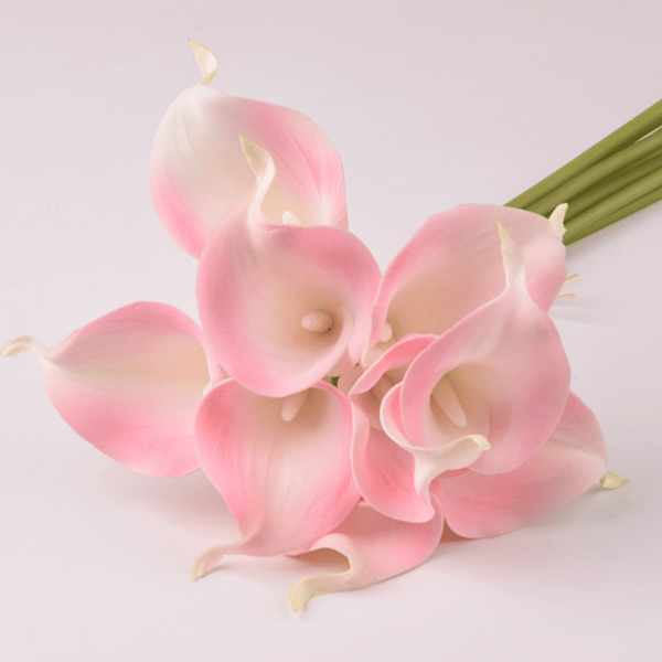 Kunstige blomster, rosa, 20 stk