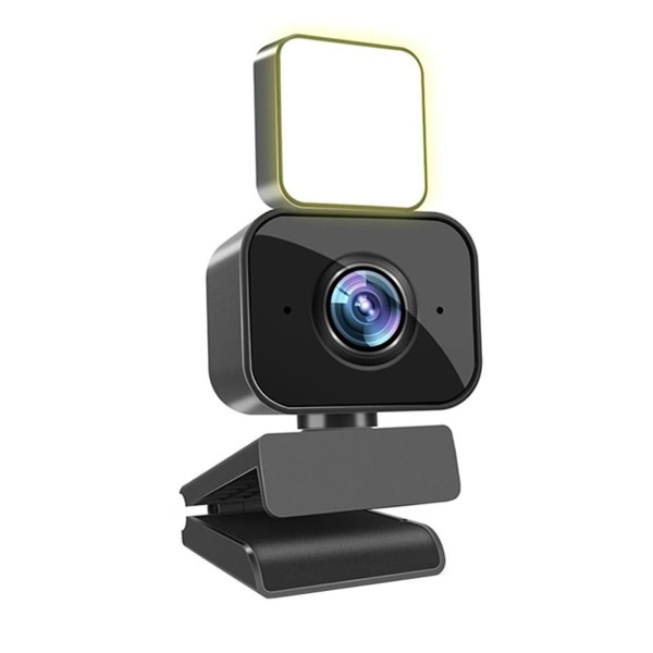 2k Full Hd autofokus webbkamerakamera med inbyggt justerbart ljus + mikrofon för PC Stationär Bärbar dator Videosamtal Konferenser Live Streaming Recor