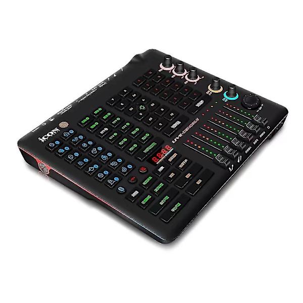 Icon Live Console -suoratoistostudio tarjoaa äänitulo- ja -lähtömoduulin välitöntä suoratoistoa varten