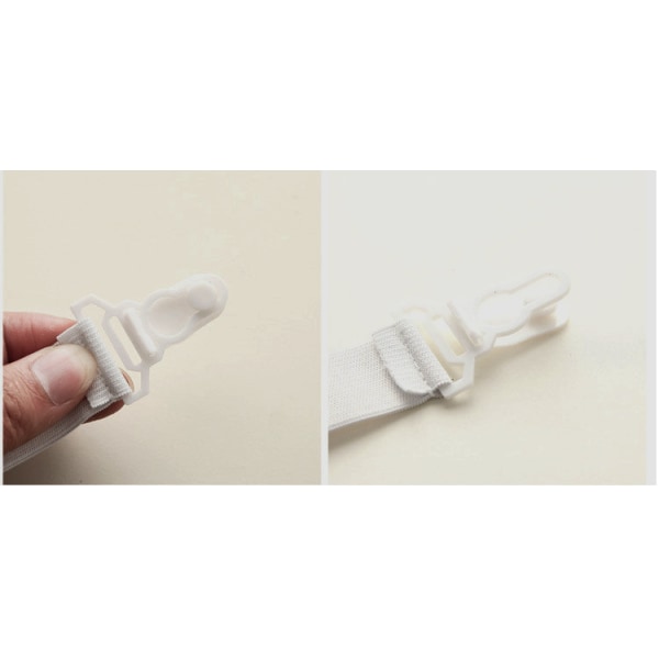 Sheet clip dynebetræk nylon ark spænde ark holder ark elastisk bånd fire pakke quilt holder