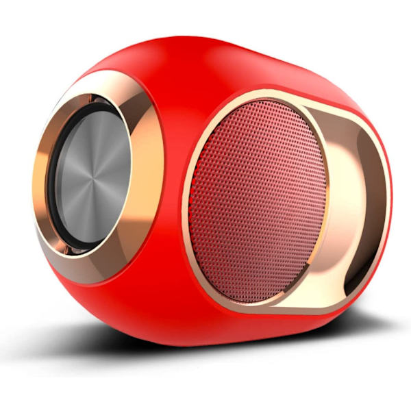 Bluetooth Højttaler - Kraftfulde Trådløse Højttalere, FM Radio - Bluetooth 5.0, AUX/USB Port