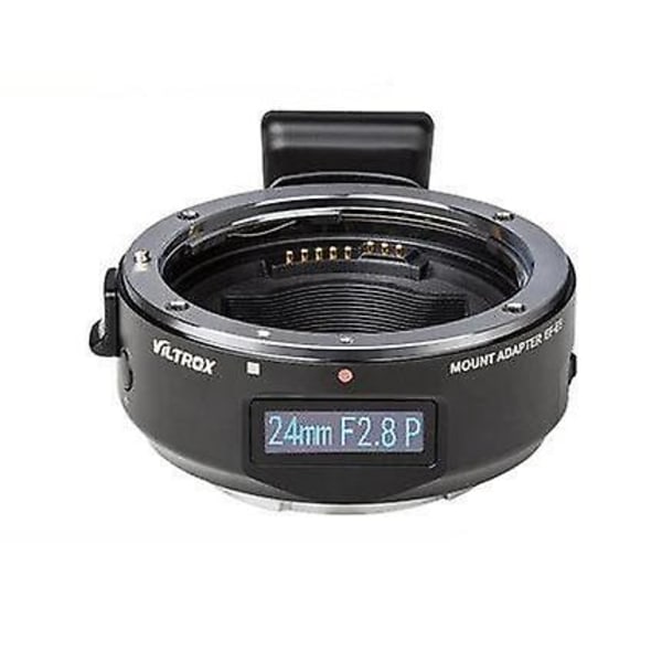 Ef-nex V Adapter Ring Canon-objektiv till Sony E-mount mikrokamera Sony