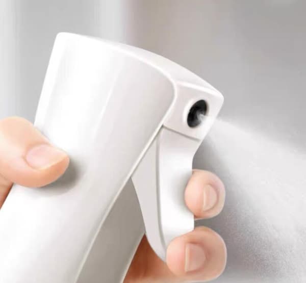 2-pack glassprayflaskor – 220 ml olje- och vinägerdispenser set, svart