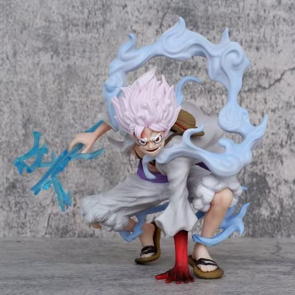En version; strålende solgudinde helte actionfigur, 19 cm PVC samlerstatue, fanindretning
