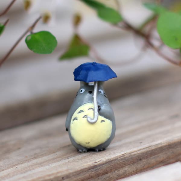 12 stk. skogsånd mini statue sett, søte romdekor samleobjekter, kawaii gaver til barn