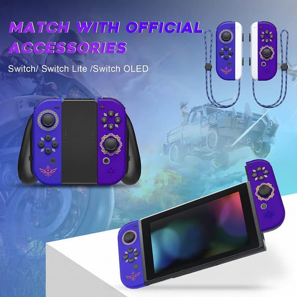 Grön Mobil Spelkontroll Expanderbar till Gamepad med Linjära Avtryckare, Kompatibel med Android/iOS/HarmonyOS