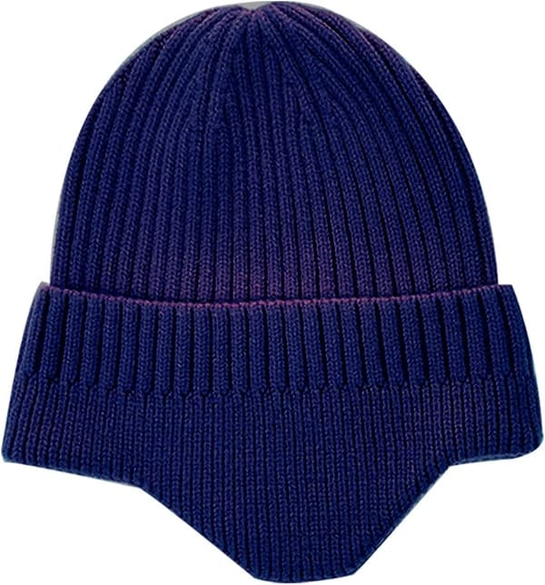 Vinterhue med Øreklapper Uldne Huer Hovedvarmer Beanies til Mænd og Kvinder Udendørs 3