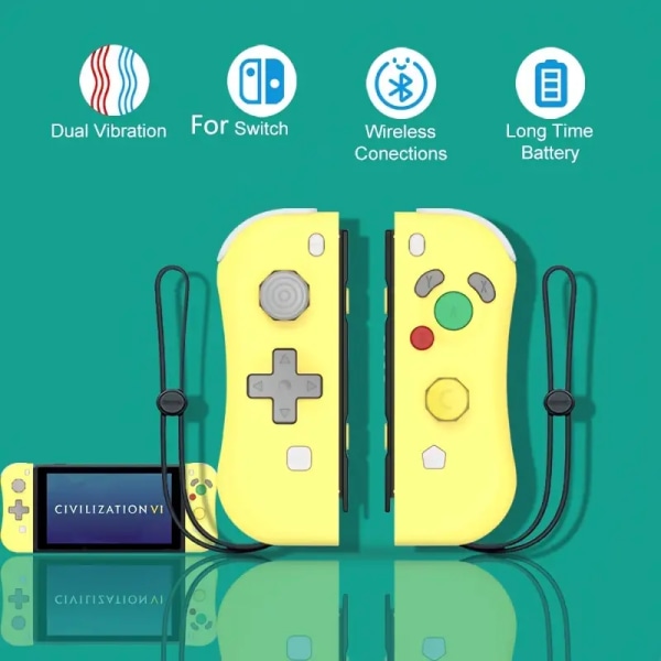 Bluetooth-gamepad med NFC-väckning Full funktion Kompatibel med NS Switch