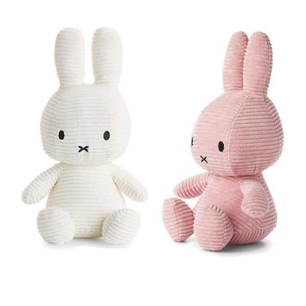 Miffy Plyschdjur i Corduroy - 25/35cm Pink 35CM