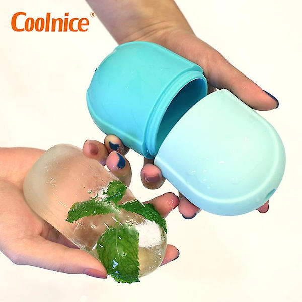Ansigts-Is-Massager Is-Rulle blue