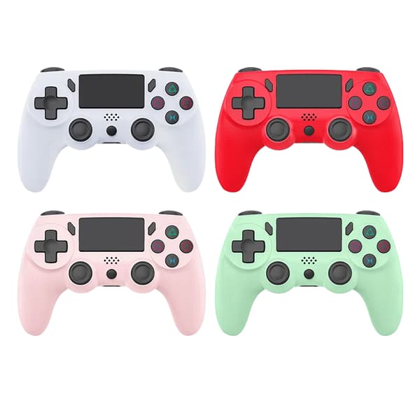 Svart 2.4G trådløs spillkontroller, kompatibel med PC, PS3, Android og TV-boks, USB-mottaker gamepad