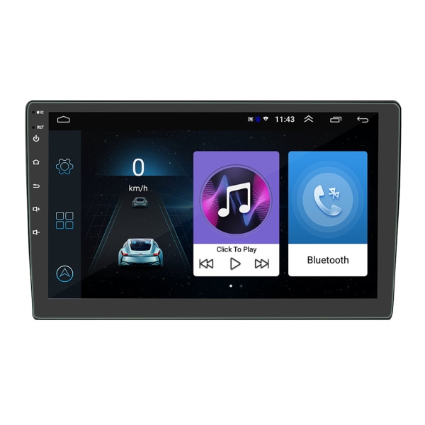 10,1 tommer Universal HD Storskærm Bil Bluetooth MP5-afspiller Bil Android GPS Navigation en krop