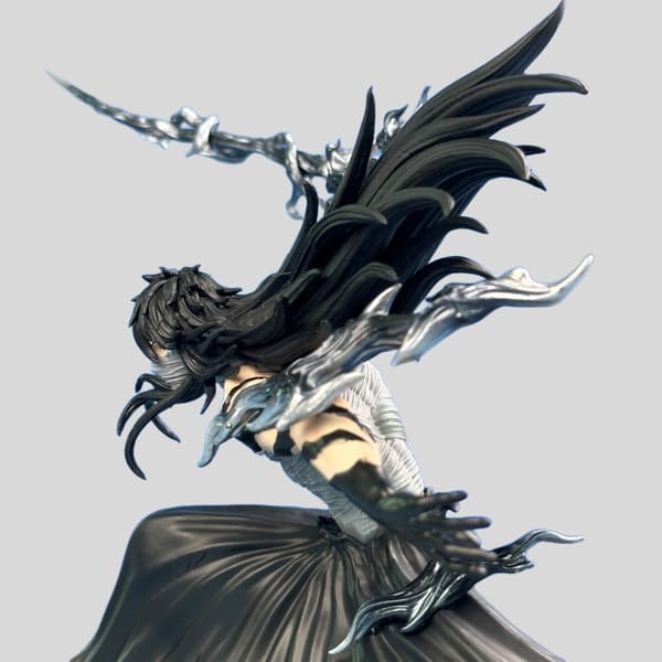 Anime-inspirert mannlig karakter actionfigur, 24cm Moonless Battle samlerstatue skrivebordsdekorasjon