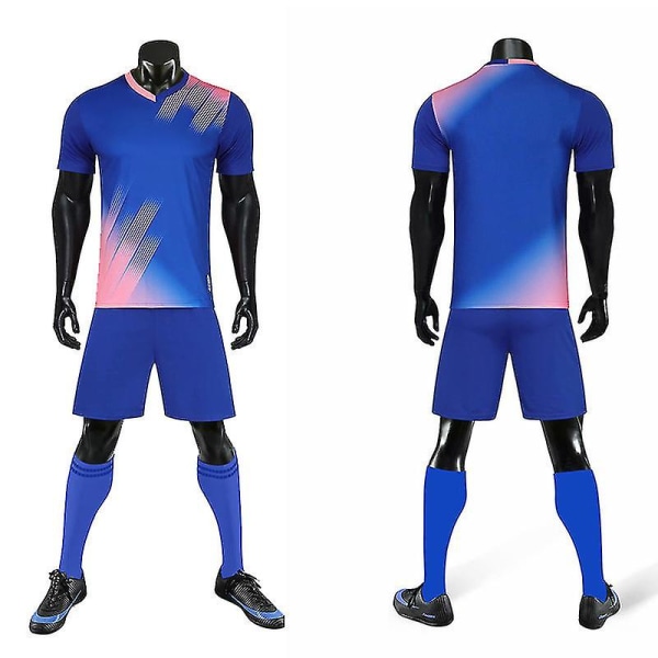 Mest solgte fodboldsæt til mænd, åndbar fodboldtrøje-tøjsæt Team W E 3XL