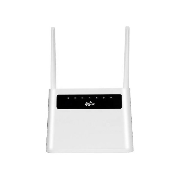 300mbps Lte Mobile Hotspot Trådlös Router Wifi 4g Router Med Sim-kort. None