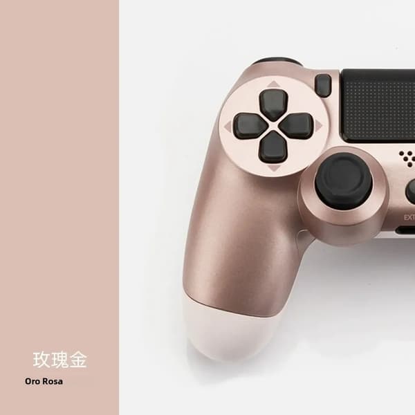 Sølv HY 9017 trådløs kontroller, kompatibel med Switch, PS3, Android, RGB Turbo Dual Motor