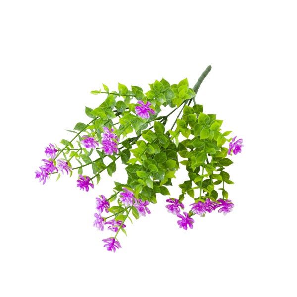 Kunstig bukett, lilla, 10 bunter