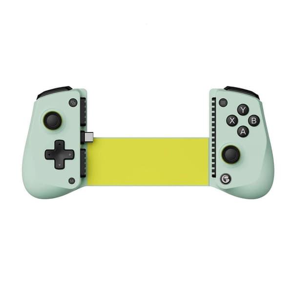 Grøn trådløs Bluetooth-controller med Type-C, kompatibel med PS4, iOS, Android, Switch og PC