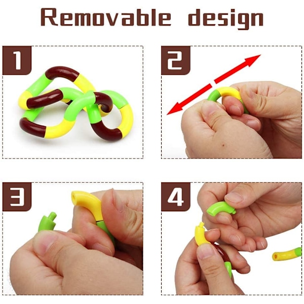 Håndtangles Fidget Legetøj, Twisted Decompression Legetøj, Frit Rot