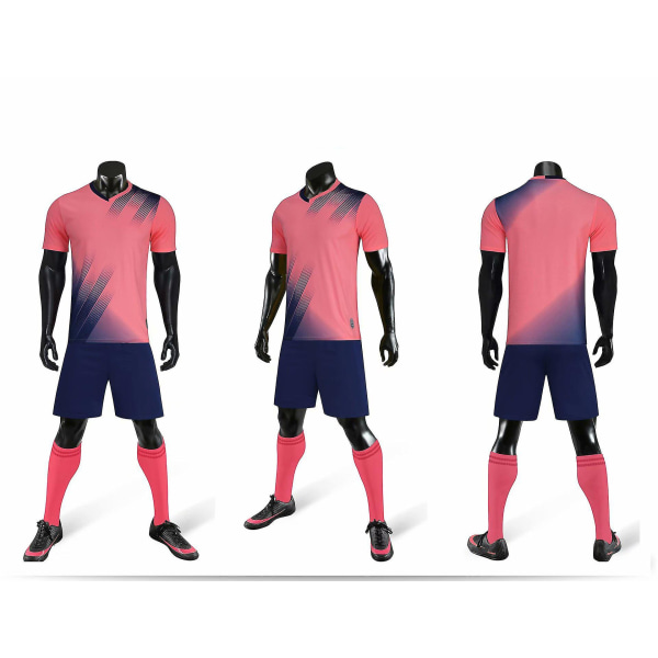 Mest solgte fodboldsæt til mænd, åndbar fodboldtrøje-tøjsæt Team W E XL