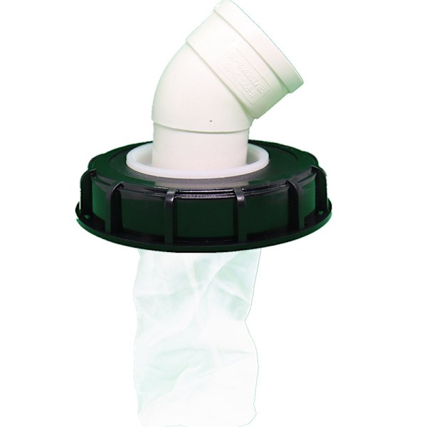 Vaskbar nylon IBC filter med låg IBC regnvandsbeholder 1000 liter 163 mm nålefilt