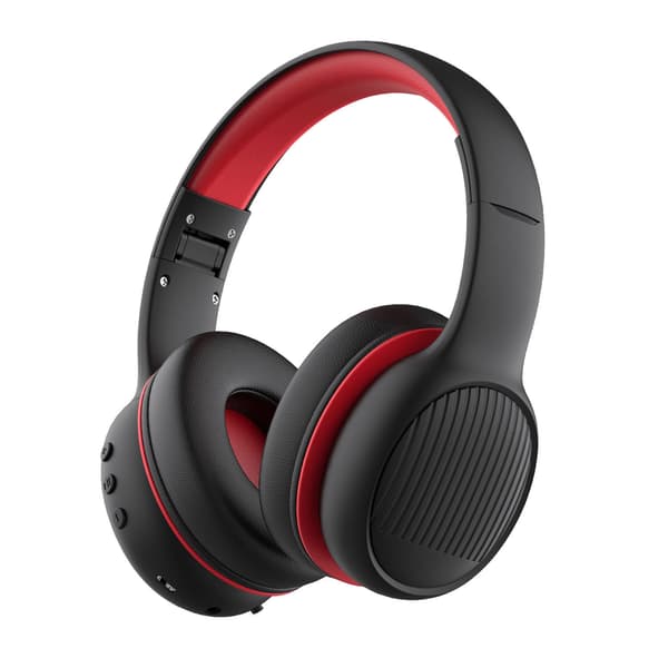 E66 Trådløse Bluetooth Tegneserie Børne Hovedtelefoner, Foldbart Design med Mikrofon, Sort