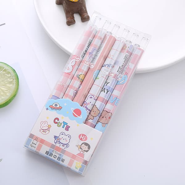 0,5 mm Kawaii Kulepenn for barn, studenter, kontor, gave-14845