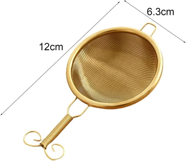 Tesil Återanvändbar Värme- Te Servis Luktfri Te Diffuser (Färg : Guld) Guld Guld-15305