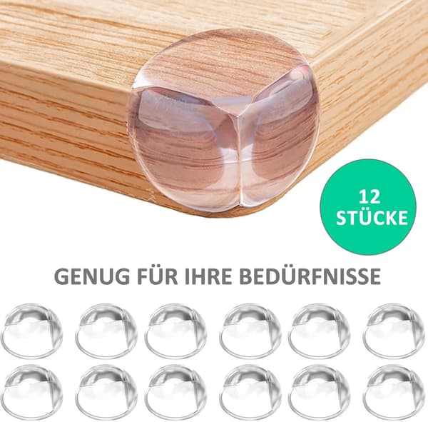 Hörnskydd 12-pack Bords hörnskydd för spädbarns- och barnsäkerhet