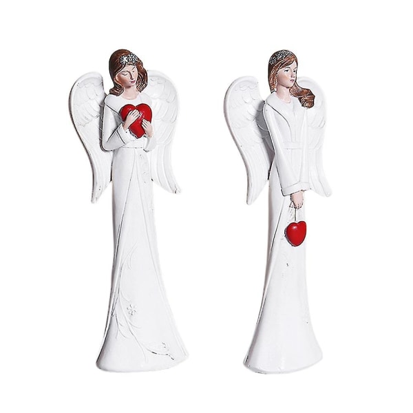 Home Modern Resin Angel Statue Character Home Decor Nordic- A