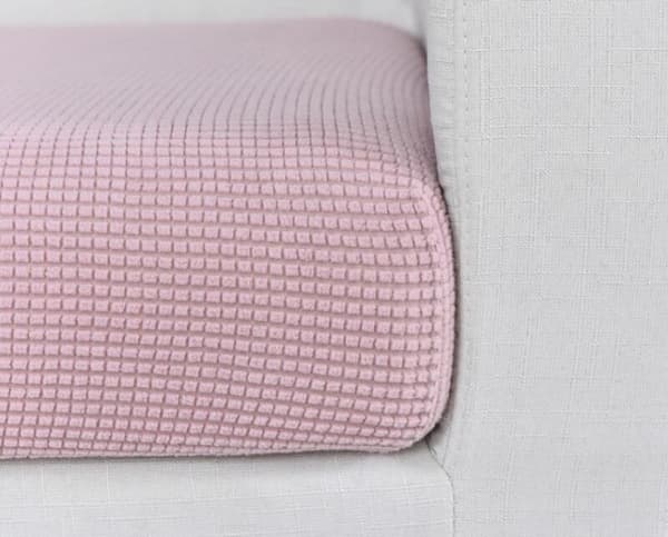 Kamel farve; Ekstra stort enkelt sofaovertræk, bredde 65-95CM, længde 65-95CM; Nordisk minimalistisk stil majsfleece sofaovertræk, fuld dækning elastisk Single-seater