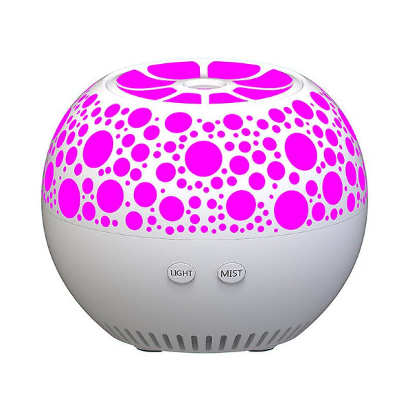 Luftfuktare Aroma Diffuser Aromaterapi Lampa Luftrenare Ljus Hushålls Diffus Luftfuktare Mini Vapor Bil Kontor Hemdesign White