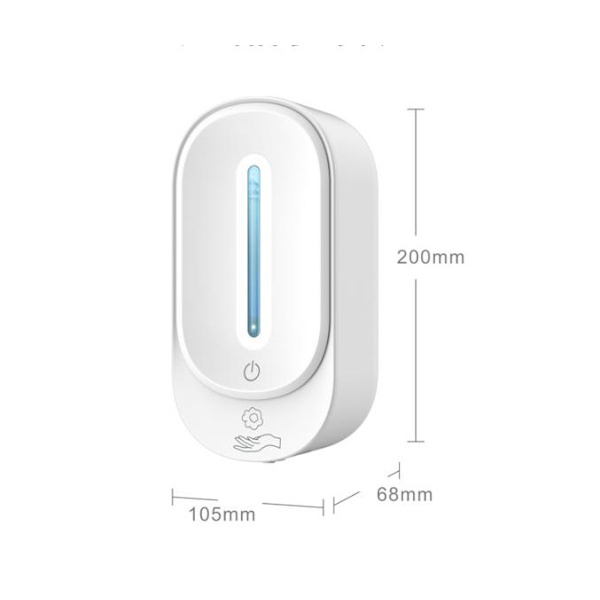 Automatisk sæbedispenser, 350 ml vægmonteret sæbedispenser berøringsfri geldispenser (skumversion) B
